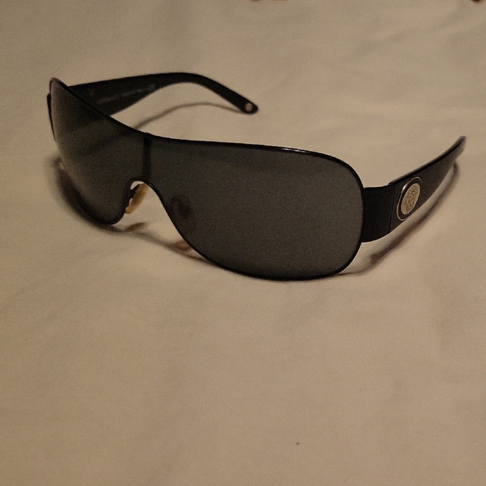 Versace Black Designer Sunglasses